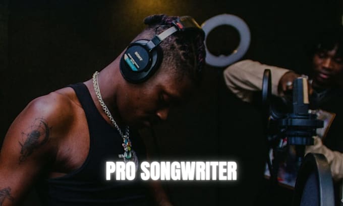 be your rap, hiphop, rnb, pop ghost songwriter