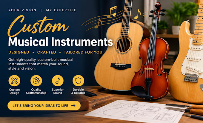record professional custom instruments for your music