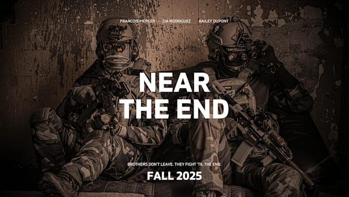a dramatic soundtrack for your war film or documentary