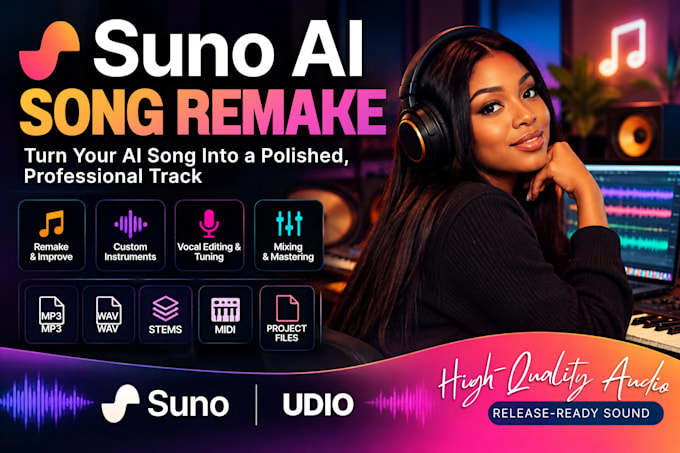 create custom ai songs and music using suno ai