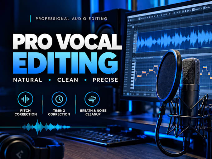 Tracking Alignment Professionally edit vocals, tune pitch, and align timing by Sasikirono8 ...