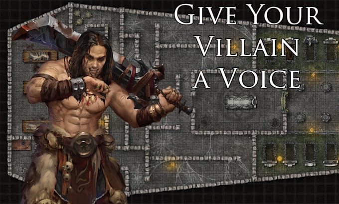 be your dnd narrator and fantasy voice actor