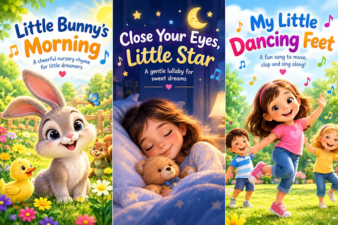 write and sing childrens song and nursery rhymes