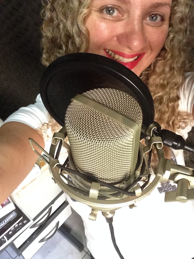 record a professional brazilian female voice over