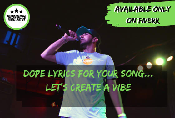 write great lyrics for your rap and hiphop song
