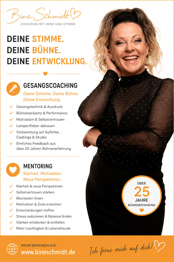 record a german and englisch voice over