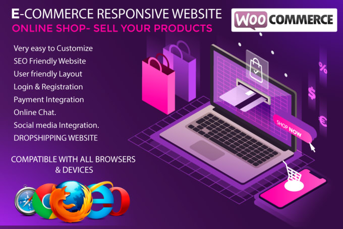 Bestseller - develop, and redesign woocommerce website