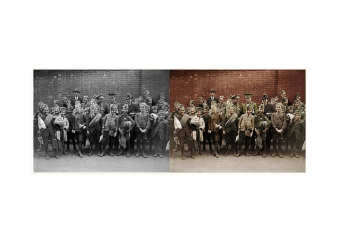 Gig Preview - Colorize, restore, retouch, repair your old photo