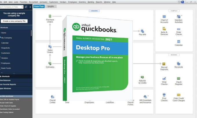 Gig Preview - Provide desktop quickbooks bookkeeping services