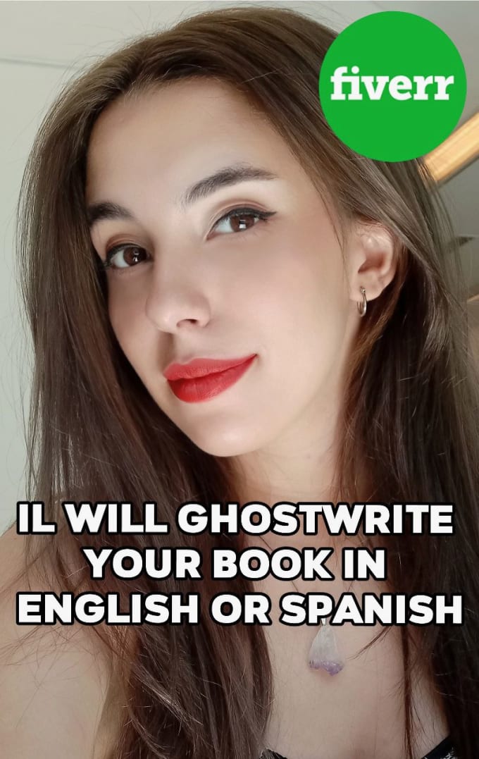 Gig Preview - Ghostwrite your book in english or spanish