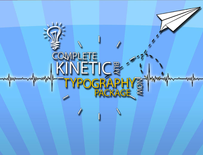 Bestseller - create kinetic typography, lyrical music video for you