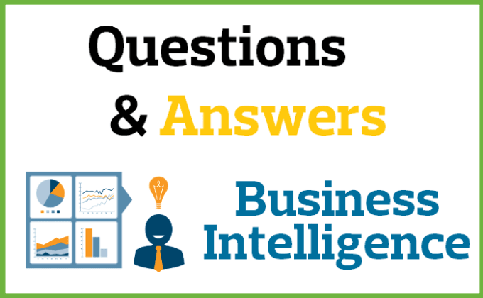 Gig Preview - Answer every question about business intelligence