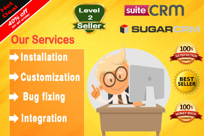 Bestseller - do suitecrm setup and customization