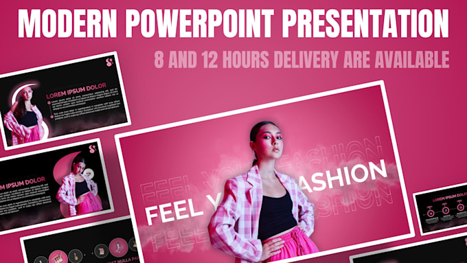 Gig Preview - Create a modern powerpoint presentation