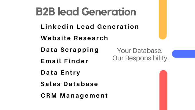 Gig Preview - Do linkedin lead generation or build b2b sales database