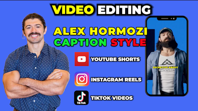 Gig Preview - Edit alex hormozi caption style in premiere pro