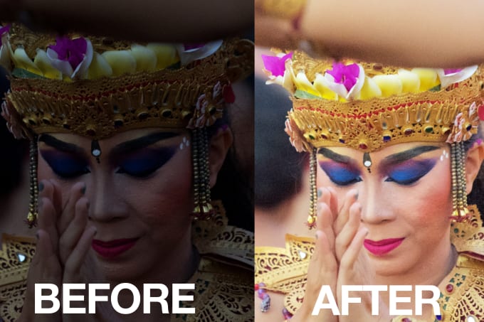 Gig Preview - Retouch your photography for you