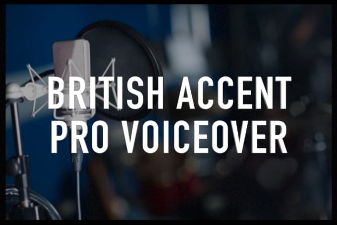 Gig Preview - Record an english UK british london accent voiceover