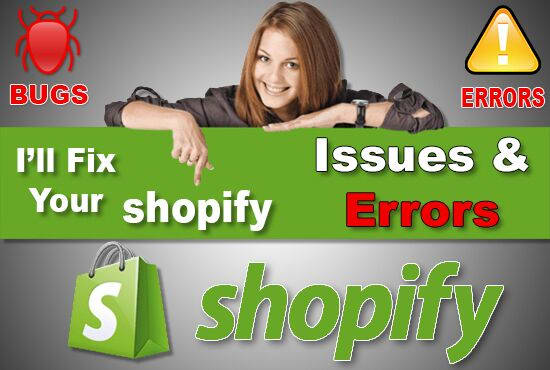 Gig Preview - Fix javascript ,shopify store, and wordpress error