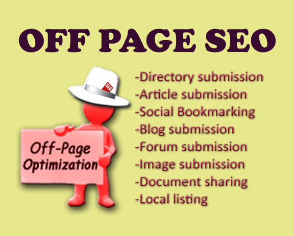 Gig Preview - Do off page SEO for your  web page