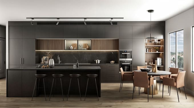 Gig Preview - Design kitchen cabinetry and residential interior