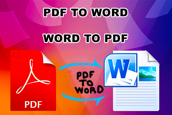 Gig Preview - Convert pdf to word and pdf to word