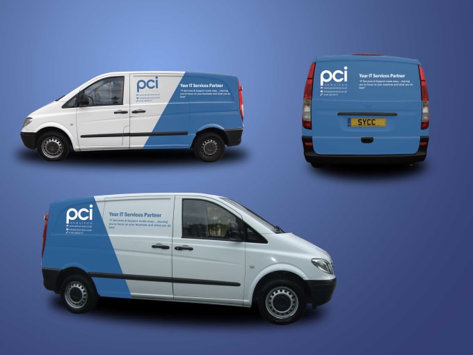 Gig Preview - Create attractive wrap design for your van, truck, vehicle