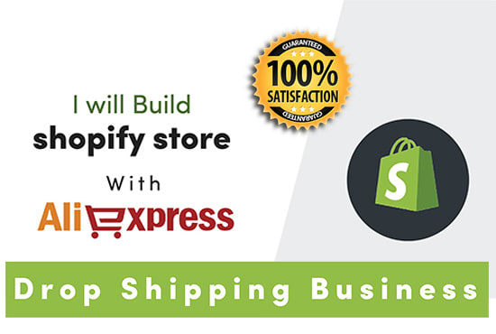 Gig Preview - Build a shopify store shopify website or dropshipping store