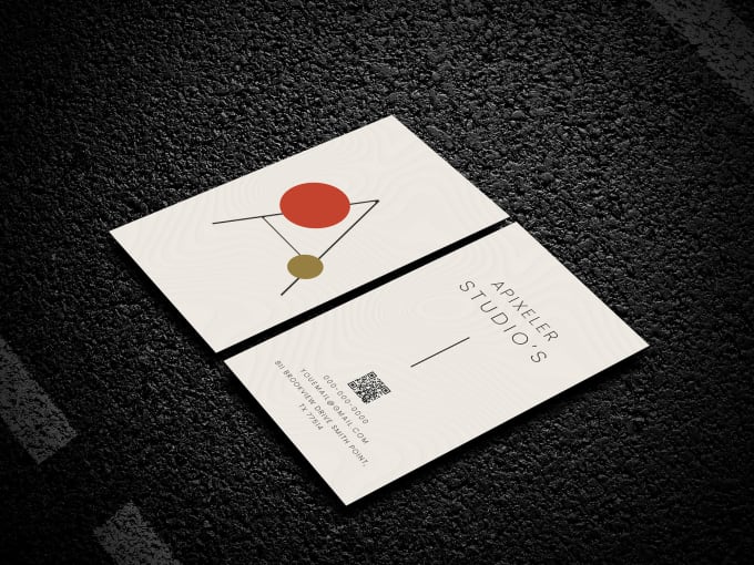 Bestseller - do 4 different modern, minimal, professional, print ready business card design