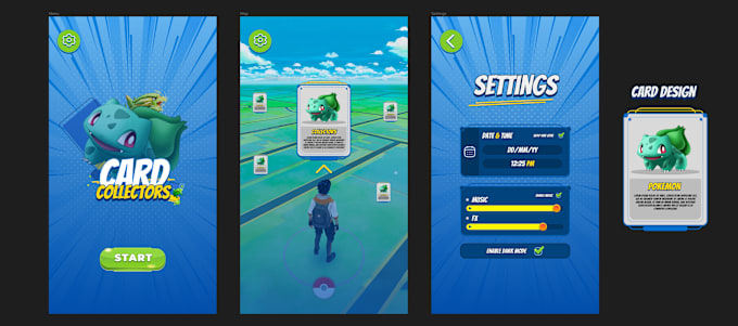 Gig Preview - Create eye catching UI artwork for mobile games or apps