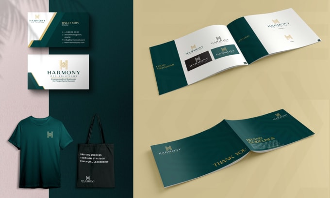 Bestseller - do corporate brand identity, stationery and logo design