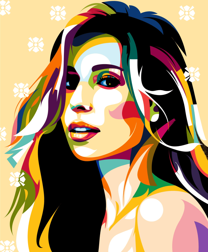 Bestseller - draw a vector pop art illustration from your images