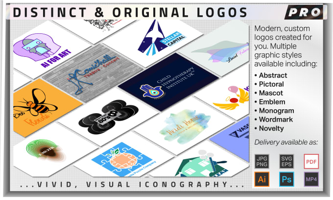 Gig Preview - Design a professional, distinct and original logo