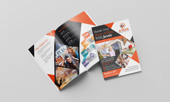 Bestseller - design stunning real estate flyers and brochures in 24hrs