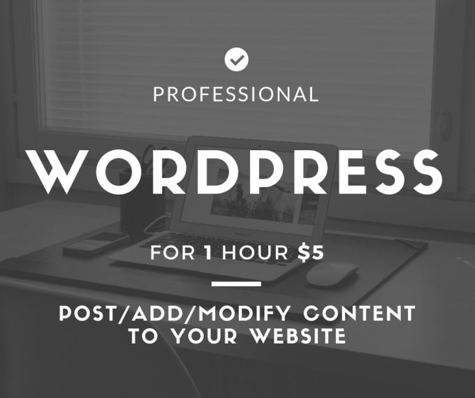 Gig Preview - Post wordpress web content or products to the website