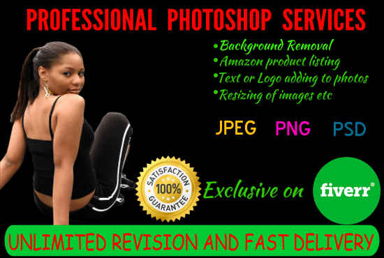 Gig Preview - Do professional photoshop editing fast