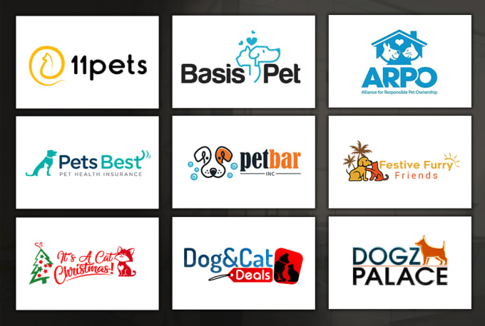 Gig Preview - Create amazing logo for your pet business