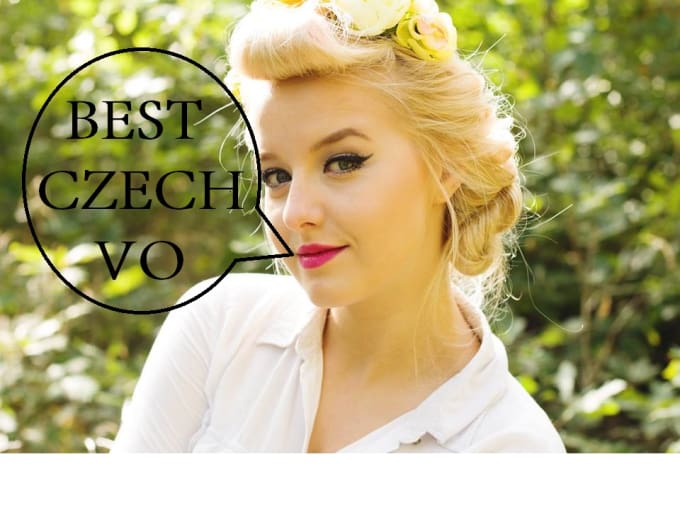 Bestseller - record the best female czech voiceover