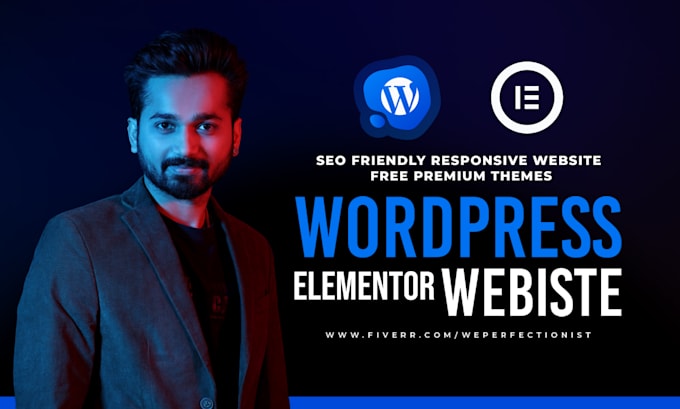 Gig Preview - Develop a responsive wordpress website with elementor pro