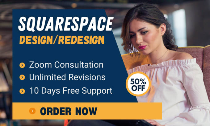 Bestseller - do squarespace website design and customization