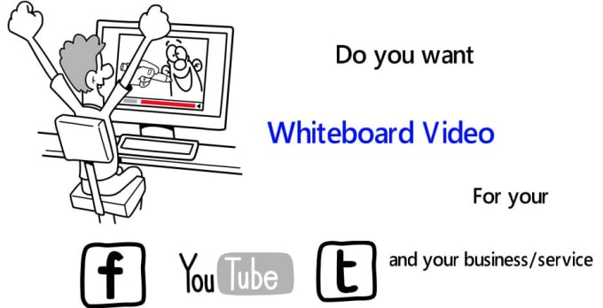 Gig Preview - Make whiteboard animation video with voice over in 24 hours