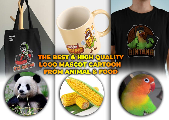 Gig Preview - Design custom logo animal pet and food for your business