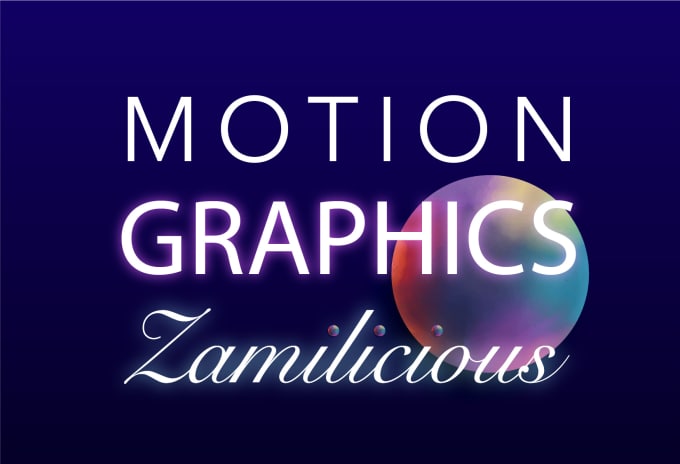 Bestseller - do amazing vfx and motion graphics