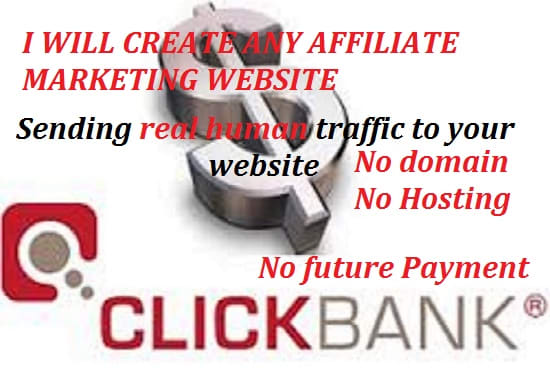 Gig Preview - Create hot selling affiliate marketing products website