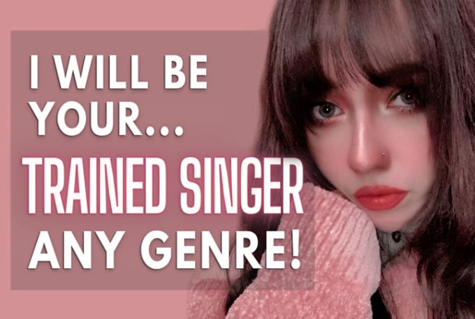 Bestseller - be your trained female singer, any genre