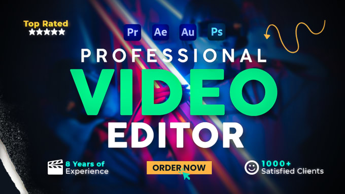 Gig Preview - Do professional video editing within 24 hours