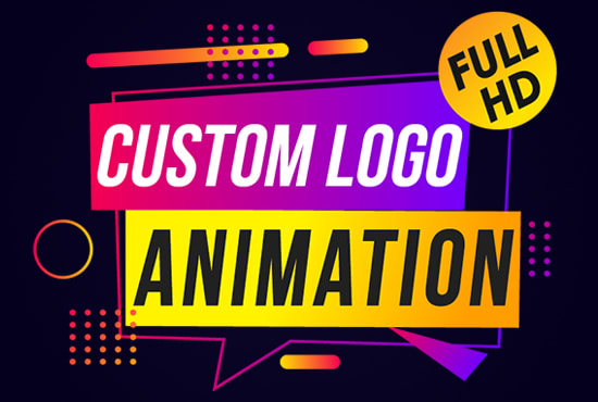 Gig Preview - Make a custom logo animation and video intro in 24 hours