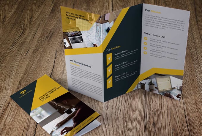 Gig Preview - Design impressive brochure within 24 hours