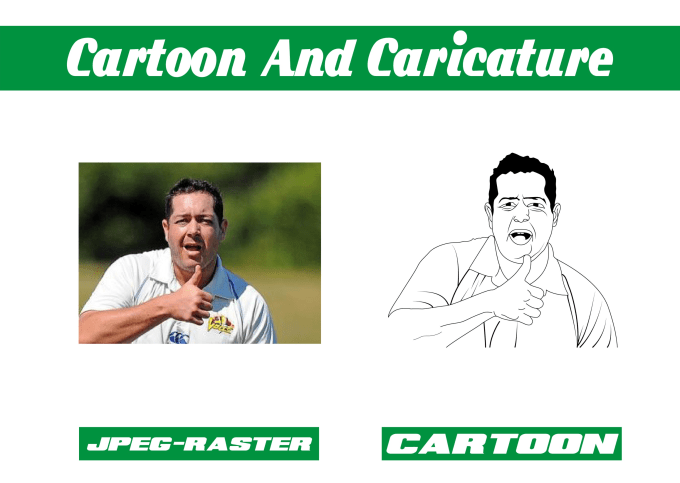 Gig Preview - Draw a line art and cartoon of your photo