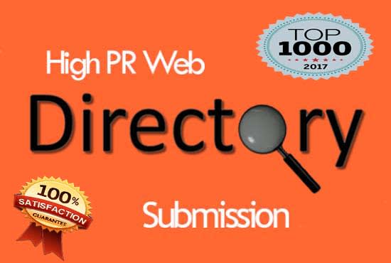 Gig Preview - Do 1000 directory submission and business listing links